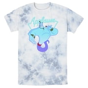 Men's Aladdin Genie Applause Graphic Tee Tie Dye Large