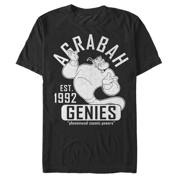 Men's Aladdin Genie Cosmic Powers Graphic T-Shirt