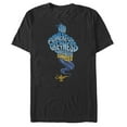 thumbnail image 1 of Men's Aladdin Genie Greatness Summoned  Graphic Tee Black X Large, 1 of 4