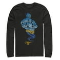 thumbnail image 1 of Men's Aladdin Genie Greatness Summoned  Long Sleeve Shirt Black Medium, 1 of 3