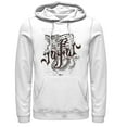 thumbnail image 1 of Men's Aladdin Jafar Cobra Scrawl Pull Over Hoodie White Large, 1 of 3