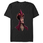 Men's Aladdin Jafar Displeased Portrait Graphic T-Shirt