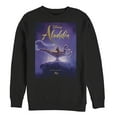thumbnail image 1 of Men's Aladdin Movie Poster Magic Sweatshirt Black X Large, 1 of 3