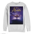thumbnail image 1 of Men's Aladdin Movie Poster Magic  Sweatshirt White Large, 1 of 3