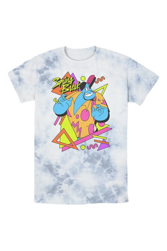 Men's Aladdin Retro 90's Genie Graphic T-Shirt