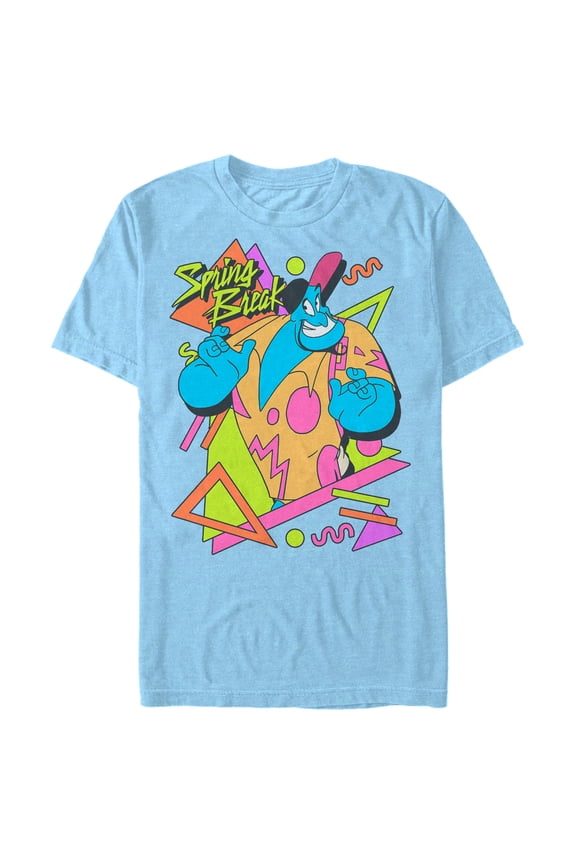Men's Aladdin Retro 90's Genie Graphic T-Shirt