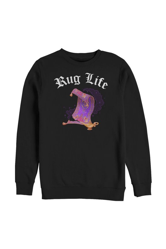 Men's Aladdin Rug Life Sweatshirt Black Medium