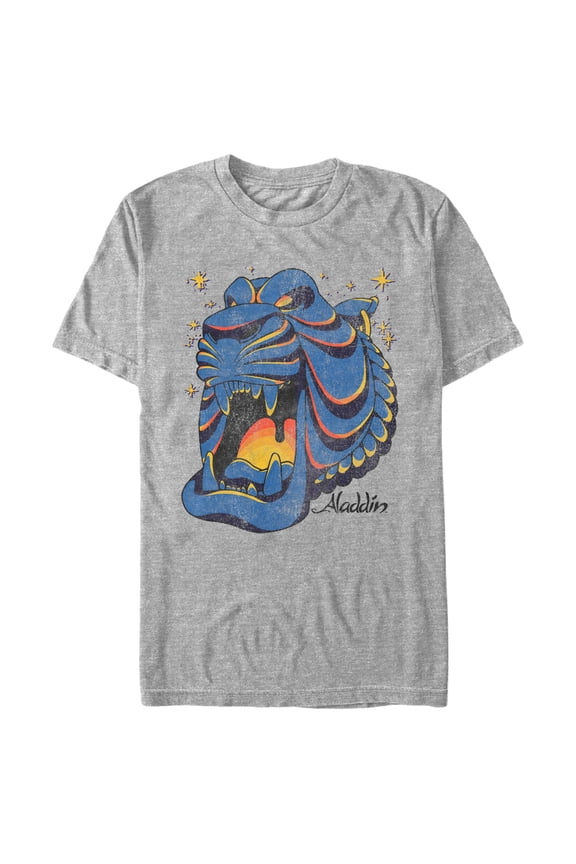 Men's Aladdin Sand Tiger Cave Graphic Tee Athletic Heather 2X Large