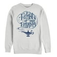 thumbnail image 1 of Men's Aladdin Woman of Many Dreams Lamp  Sweatshirt White 3X Large, 1 of 3