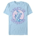 thumbnail image 1 of Men's Alice in Wonderland I Can't Be Bothered Says Absolem Graphic Tee Light Blue Large, 1 of 4