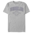 thumbnail image 1 of Men's Alice in Wonderland Purple All Mad Here 1951 Graphic Tee Silver 3X Large, 1 of 4