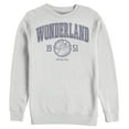 thumbnail image 1 of Men's Alice in Wonderland Purple All Mad Here 1951 Sweatshirt White 2X Large, 1 of 4