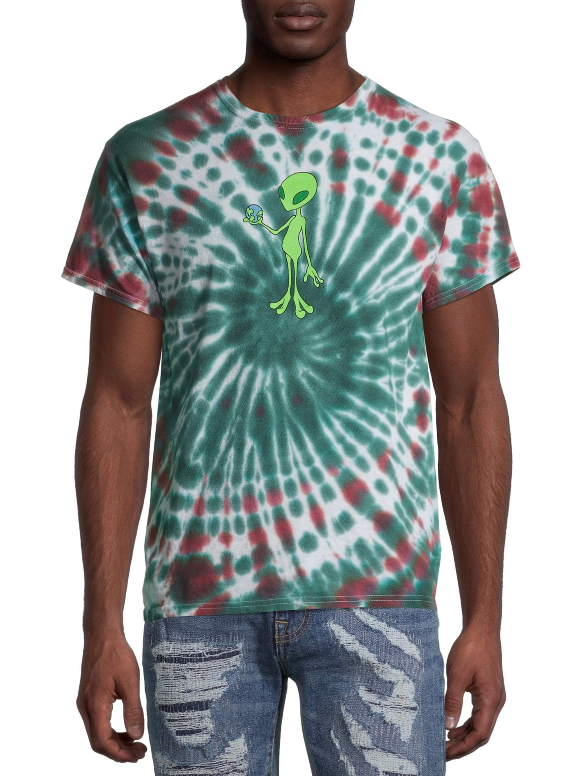 Alien print tie hotsell dye tee dress