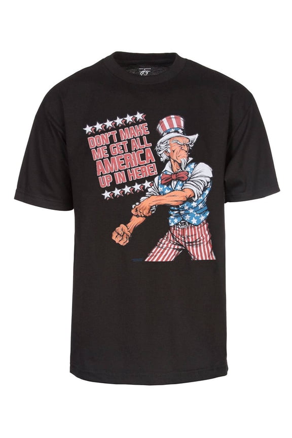 Men's All America Short-Sleeve T-Shirt - Black - Small