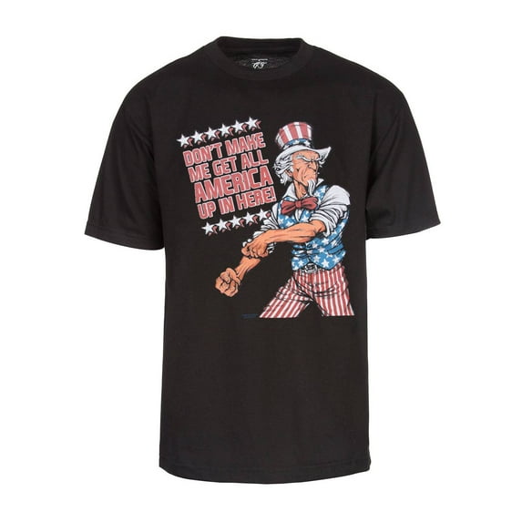 Men's All America Short-Sleeve T-Shirt - Black - Small