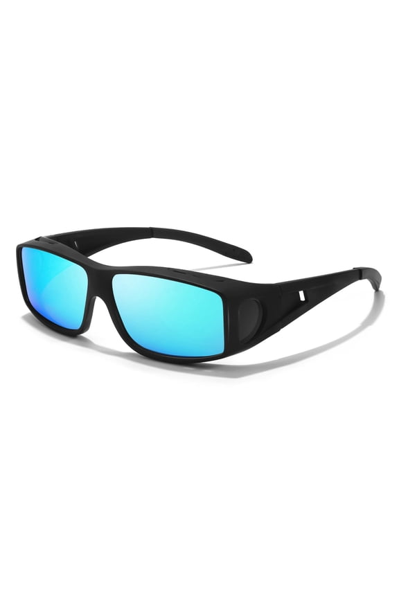 Men's All Day Comfort Sport Sunglasses UV400 with Non Slip Temples for Marathon Training Long Distance Running