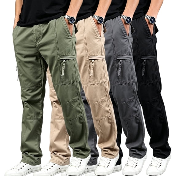 Men's All Terrain Hiking Pants Quick Dry Wrinkle Resistant Stretch Regular Fit Utility Pockets S-XL(1 piece)