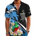 thumbnail image 1 of Men’s Aloha Casual Shirt - Novelty Printed Button Down Hawaiian Shirt for Farmers Market Trips, Brunch Dates & Weekend Museum Visits, 1 of 6