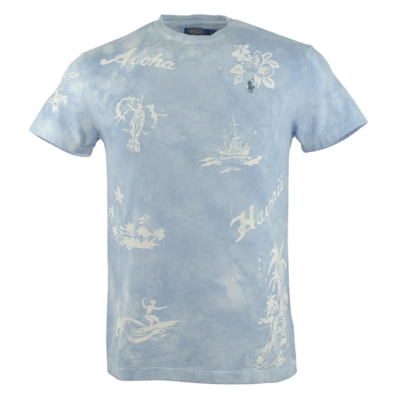 Men's Aloha Hawaii Graphic T-Shirt-BM-Small