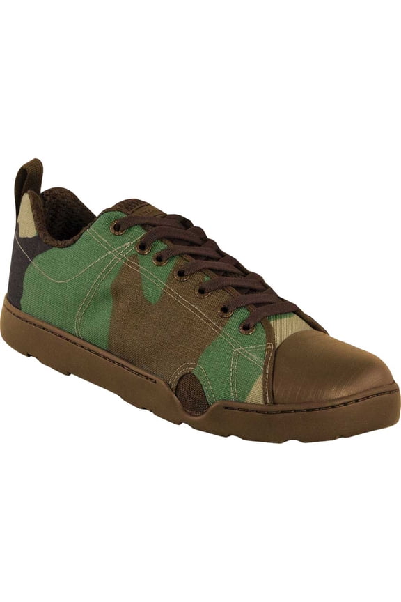 Men's Altama Footwear OTB Maritime Assault Low Boot Woodland Cordura 5 W
