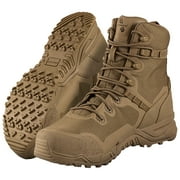 ALTAMA Raptor 8in Safety Toe Coyote Boots, Size 8, Width R 322003-R-080