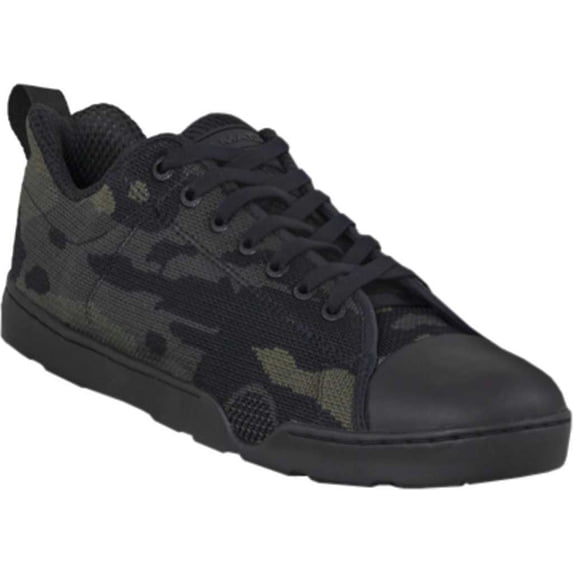 Men's Altama Footwear Urban Assault Low Sneaker Black MultiCam Flex Knit 7.5 M