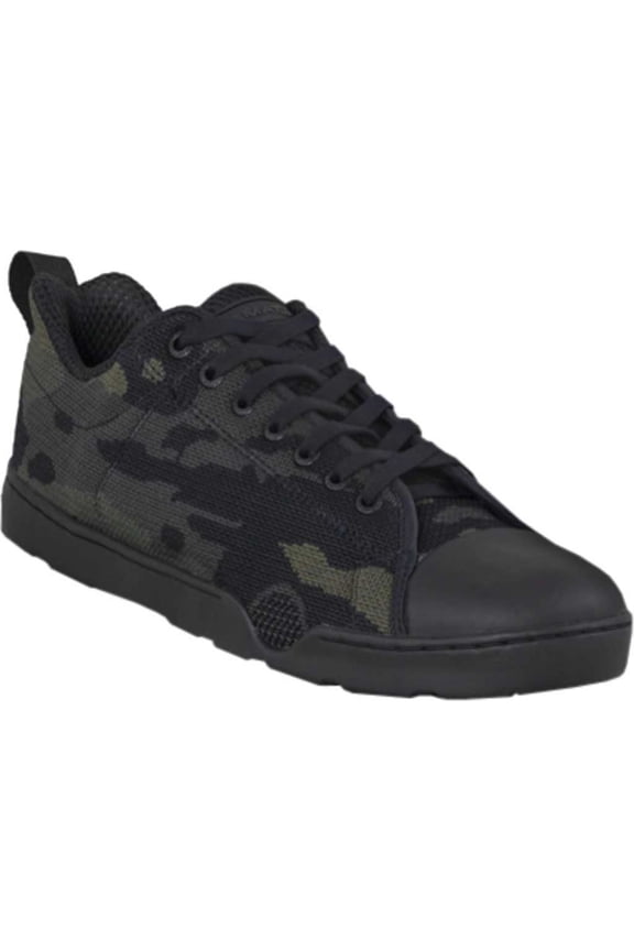 Men's Altama Footwear Urban Assault Low Sneaker Black MultiCam Flex Knit 7.5 M