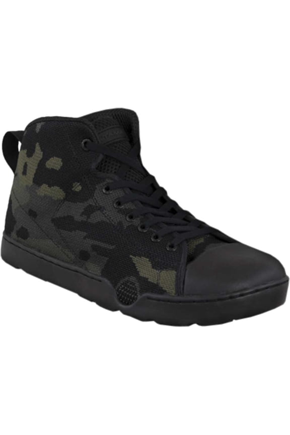 Men's Altama Footwear Urban Assault Mid High Top Black MultiCam Flex Knit 7.5 M