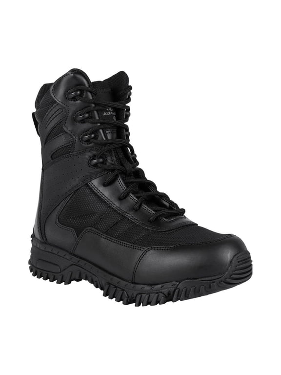 Adult Male Vengeance SR 8in Black Side-Zip Boots, Size: 10, Width: R (305301-R-100)