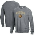 thumbnail image 1 of Men's Alternative Apparel Heathered Gray Western Michigan Broncos The Champ Raglan Pullover Sweatshirt, 1 of 3