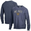 thumbnail image 1 of Men's Alternative Apparel Heathered Navy North Carolina A&T Aggies The Champ Raglan Pullover Sweatshirt, 1 of 3