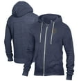 thumbnail image 1 of Men's Alternative Apparel Heathered Navy UC Irvine Anteaters Rocky Full-Zip Hoodie, 1 of 3