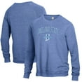 thumbnail image 1 of Men's Alternative Apparel Heathered Royal Indiana State Sycamores The Champ Raglan Pullover Sweatshirt, 1 of 3