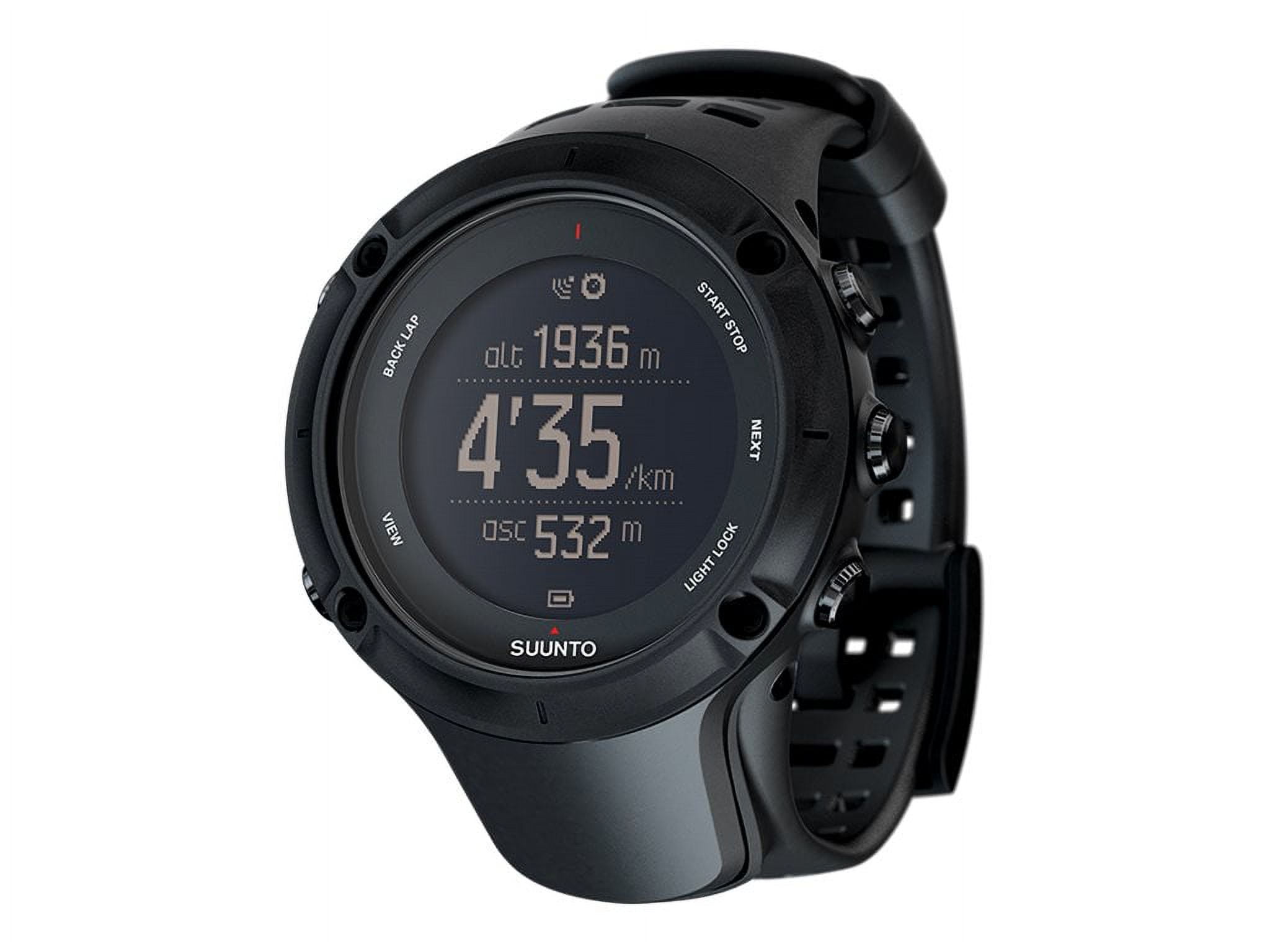 Men's Ambit 3 SS020677000 Black Rubber Quartz Sport Watch