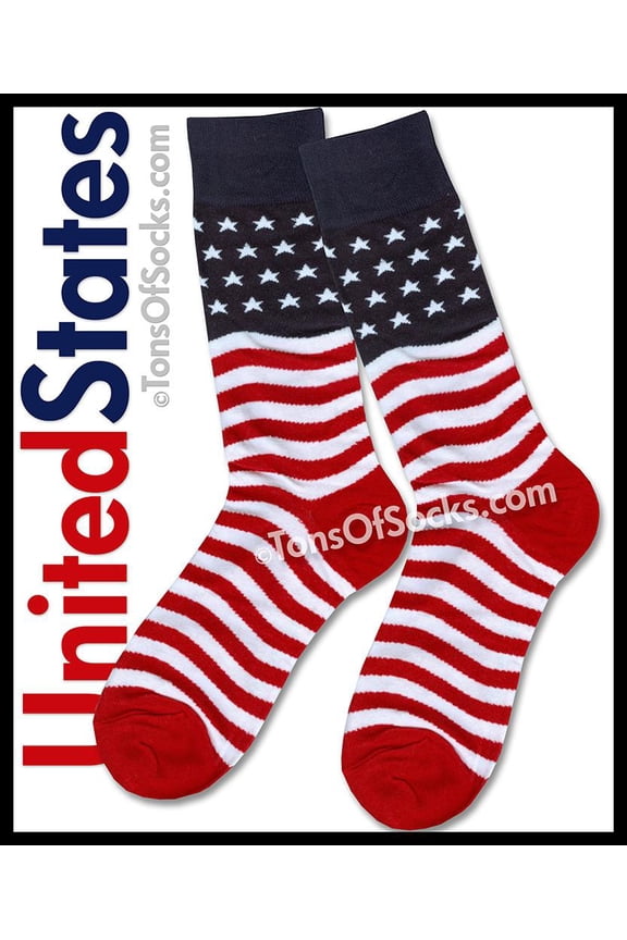 Men's American Flag Socks