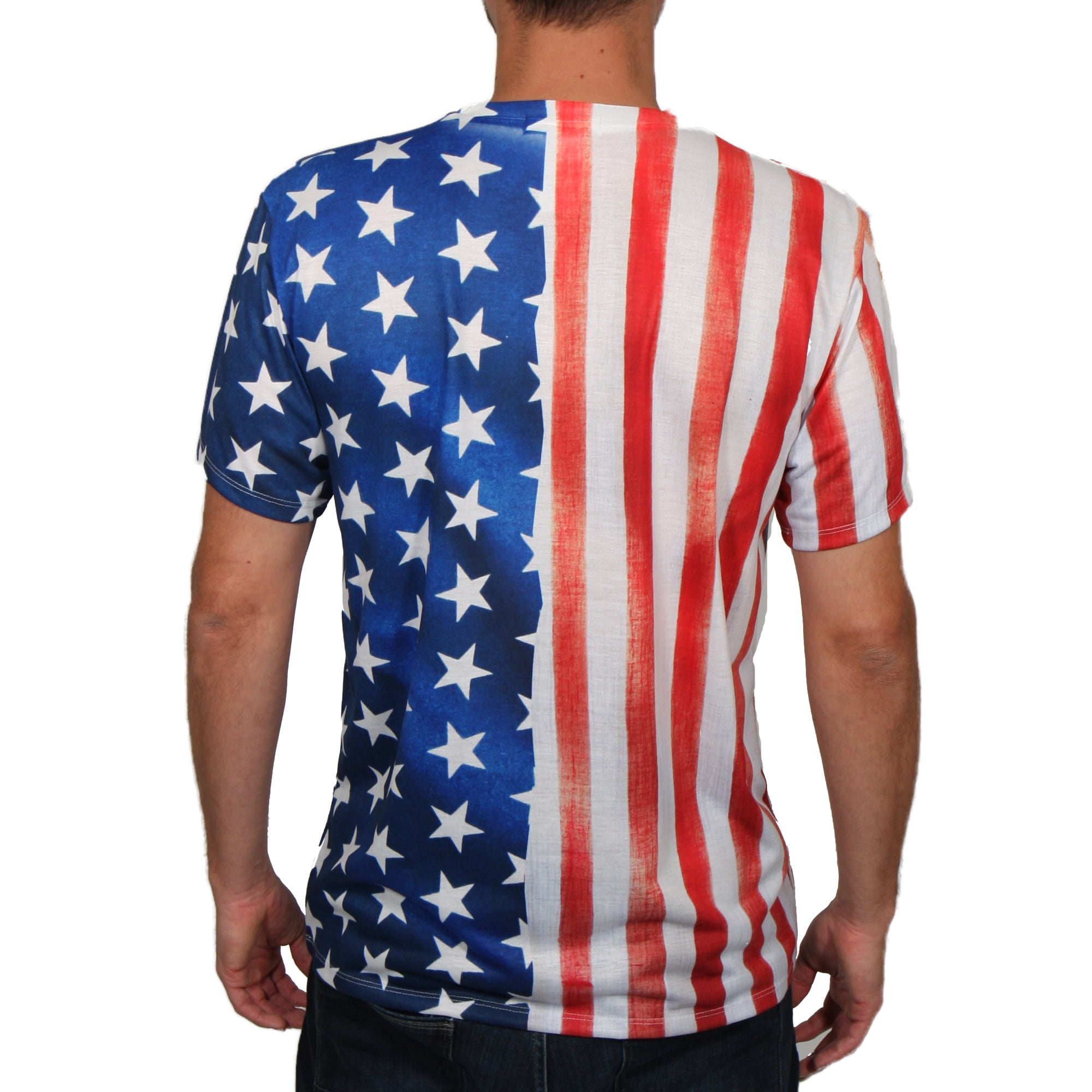 Men's American Flag Tuxedo T-Shirt - Walmart.com