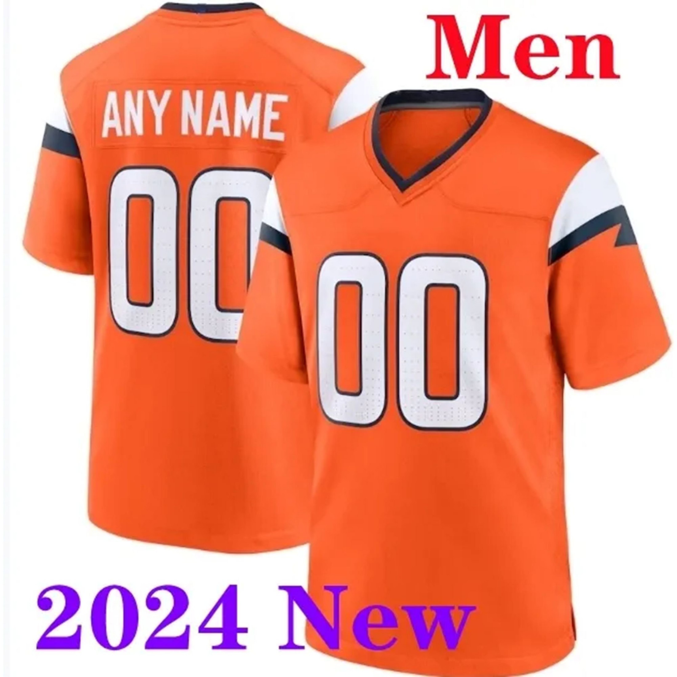 Men's American Football Jerseys 2 Pat Surtain II 10 Bo Nix 14 Courtland