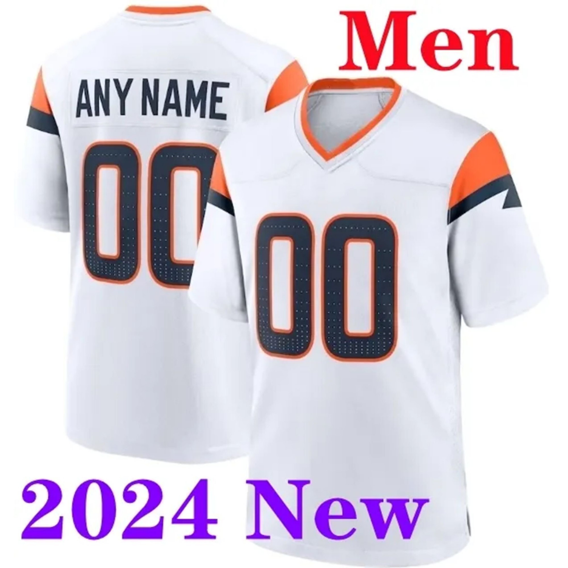 Men's American Football Jerseys 2 Pat Surtain II 10 Bo Nix 14 Courtland
