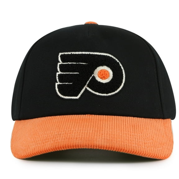 Men's American Needle Black/Orange Philadelphia Flyers Burnett Adjustable Hat