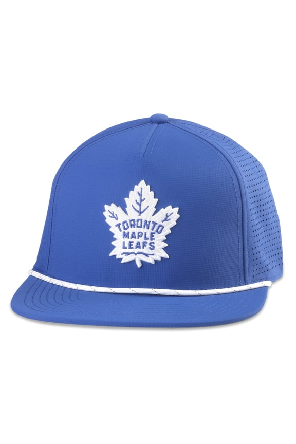 Men's American Needle Blue Toronto Maple Leafs Buxton Pro Tech Adjustable Hat