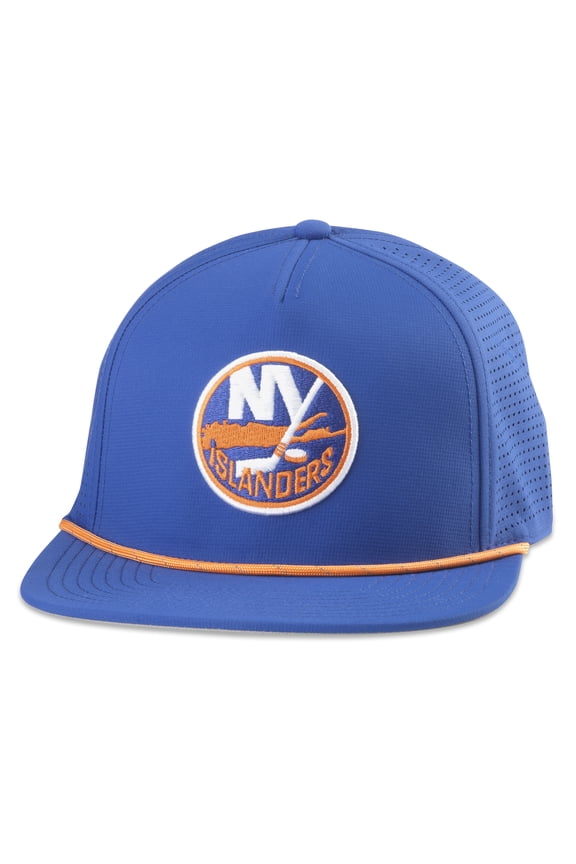Men's American Needle  Royal New York Islanders Buxton Pro Tech Adjustable Hat