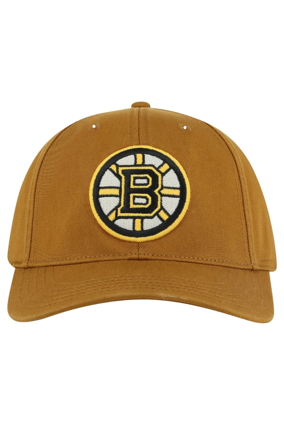Men's American Needle Tan Boston Bruins Hepcat Washed Twill Adjustable Hat