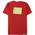 thumbnail image 1 of Men's American Vandal Dylan Detention Slip Graphic Tee Red 3X Large, 1 of 4