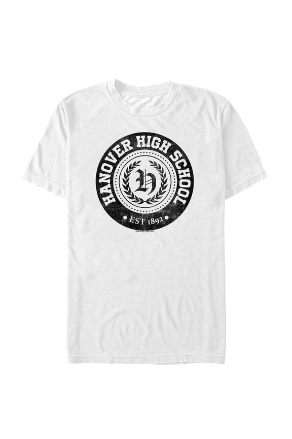 Men's American Vandal Hanover Highschool Crest Graphic Tee White Large