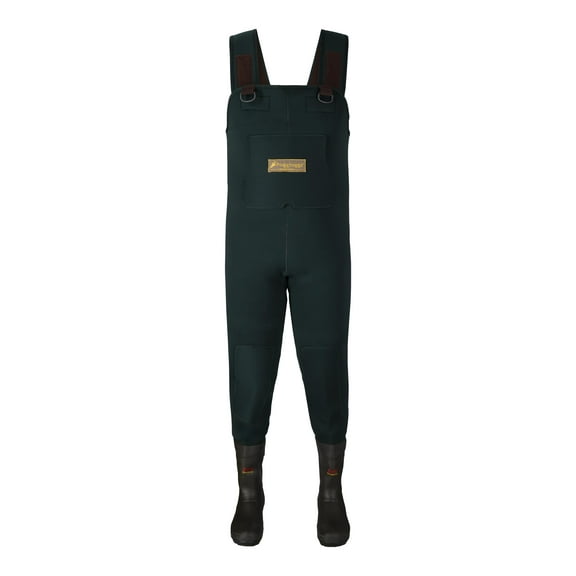 Frogg Toggs Men's Amphib Bootfoot Neoprene Felt Chest Wader | Forest Green | Size 11