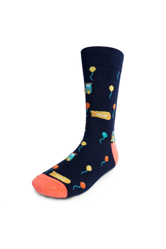 Men's Amusement Park Novelty Fun Socks