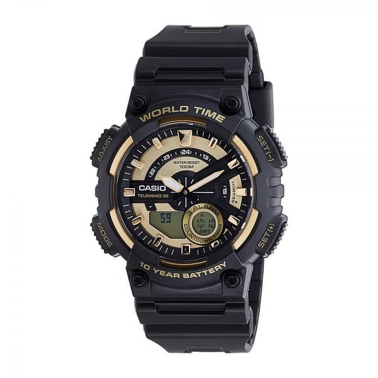 Casio digital telememo gold tone unisex new watch Casio Men main image 3