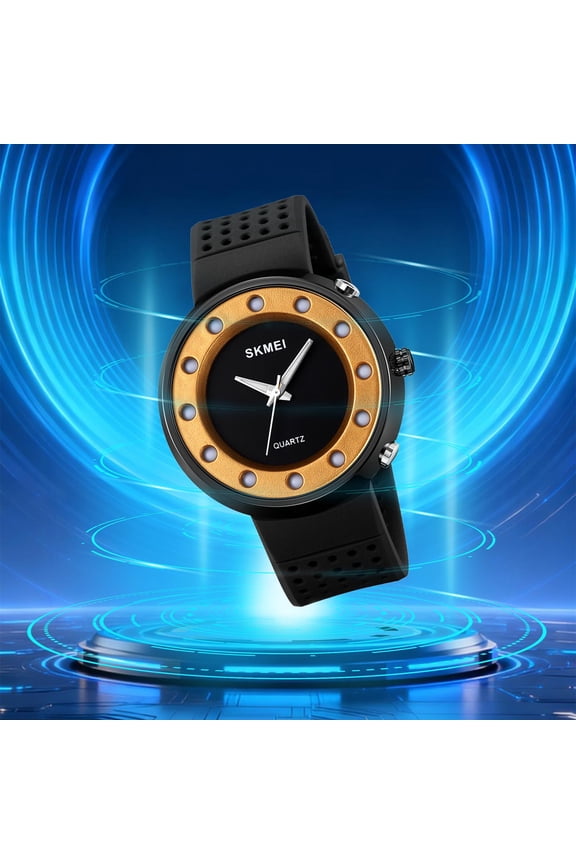 Men's Analog Digital Combo Watch, Lightweight Waterproof Quartz Wristwatch with Dual Time Display and Comfortable Strap for Daily Commute, Travel, Work and Smart-Casual Lifestyle