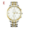 thumbnail image 1 of Men's Analog Quartz Wrist Watch - Round Alloy Case, Stainless Steel Band, Water Resistant, Fashion Casual Style for Business, 1 of 2