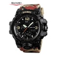 thumbnail image 1 of Men's Analog Sports Watch Military Watch Outdoor LED Stopwatch Digital Electronic Watches Large Dual Display Waterproof Tactical Army Watches for Men, 1 of 8